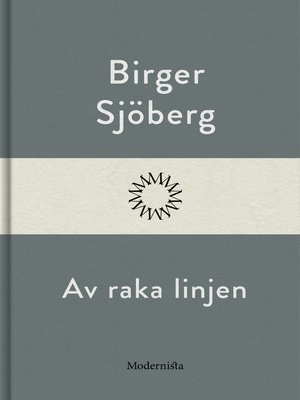 cover image of Av raka linjen